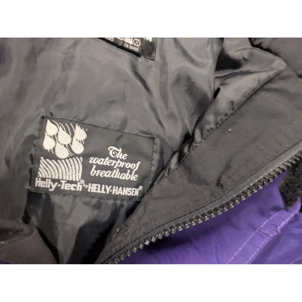 Vintage Helly Hansen Tech Liteloft Insulated Water Resistant Outdoor Jacket Sz L